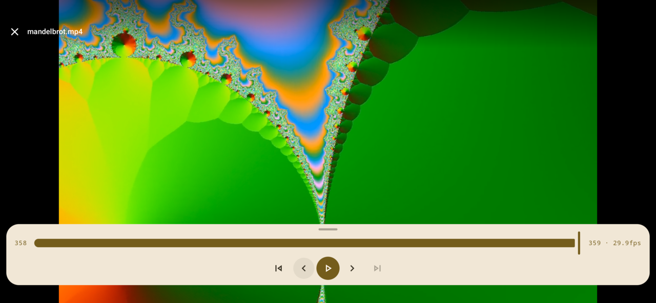 Precision video player